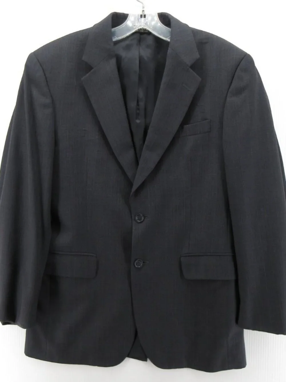 Jos A Bank Sport Coat 40 Blazer Wool Micro Plaid Business Jacket Lined